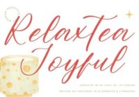 Relaxtea Joyful Font - Featured Image