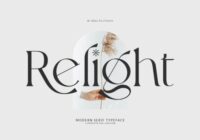 Relight Font - Featured Image