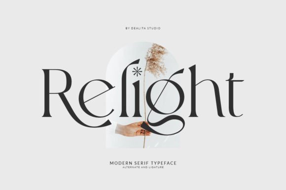 Relight Font - Featured Image