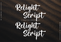 Relight Script Font - Featured Image