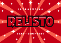 Relisto Font - Featured Image