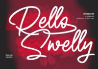 Rello Swelly Font - Featured Image