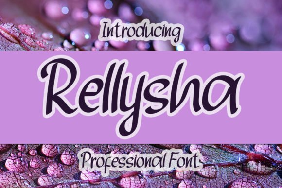 Rellysha Font - Featured Image