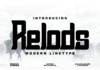Relods Font - Featured Image