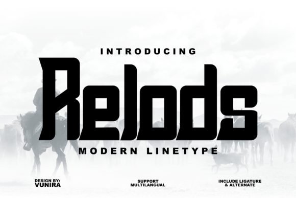 Relods Font - Featured Image