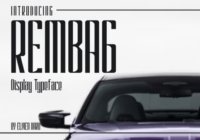 Rembag Font - Featured Image
