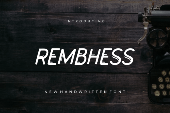 Rembhess Font - Featured Image