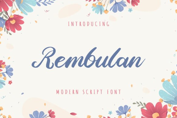 Rembulan Font - Featured Image