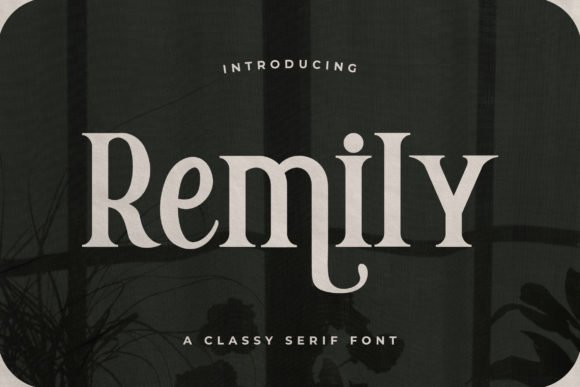 Remily Font - Featured Image