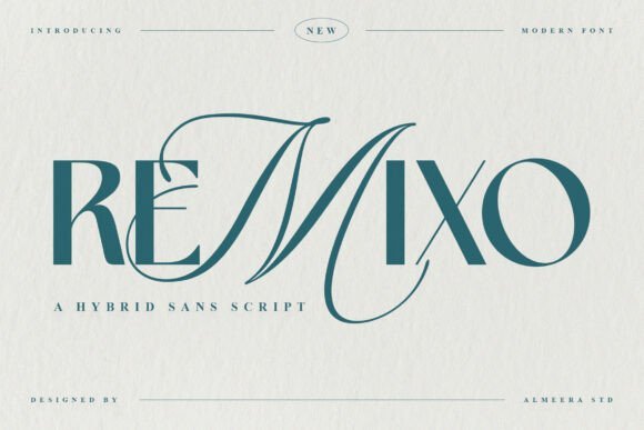 Remixo Font - Featured Image