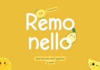 Remonello Font - Featured Image
