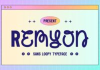 Remyon Font - Featured Image