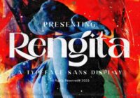 Rengita Font - Featured Image