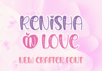 Renisha in Love Font - Featured Image