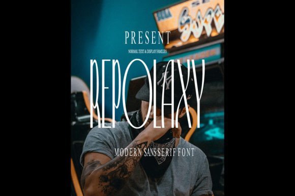 Repolaxy Font - Featured Image