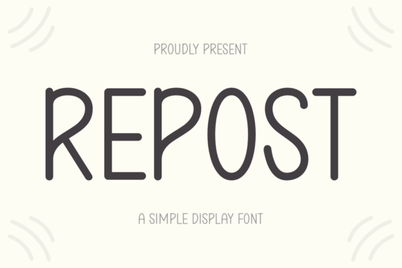 Repost Font - Featured Image