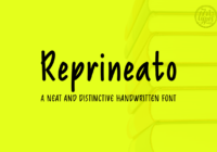 Reprineato Font - Featured Image