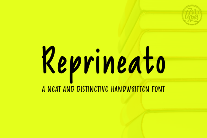 Reprineato Font - Featured Image