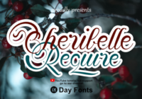 Require Cheribelle Font - Featured Image