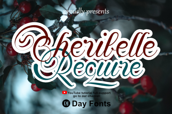 Require Cheribelle Font - Featured Image