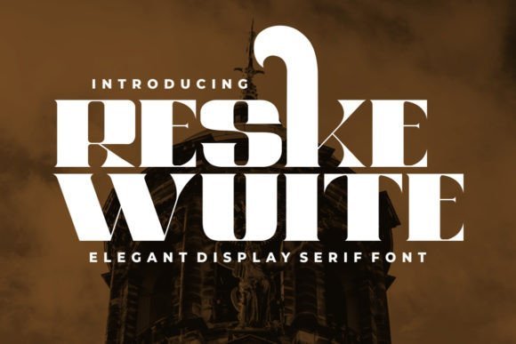 Reske Wuite Font - Featured Image