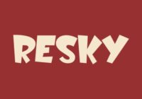 Resky Font - Featured Image