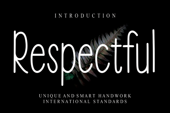 Respectful Font - Featured Image