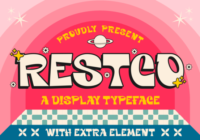 Restco Font - Featured Image