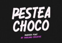 Restea Choco Font - Featured Image