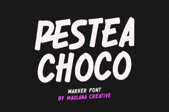 Restea Choco Font - Featured Image