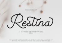 Restina Font - Featured Image