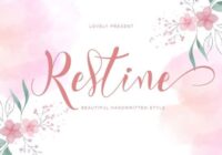 Restine Font - Featured Image