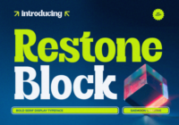Restone Block Font - Featured Image