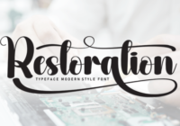 Restoration Font - Featured Image
