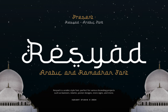 Resyad Font - Featured Image