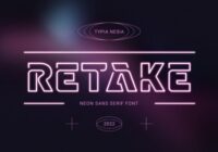 Retake Font - Featured Image