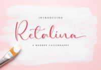Retalina Font - Featured Image