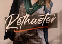 Rethaster Font - Featured Image
