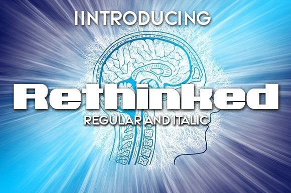 Rethinked Font - Featured Image