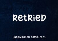 Retried Font - Featured Image