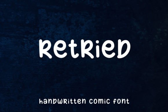 Retried Font - Featured Image