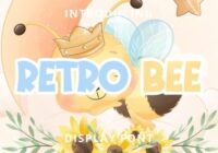 Retro Bee Font - Featured Image