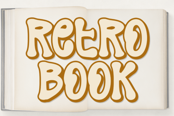 Retro Book Font - Featured Image