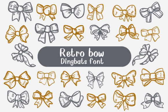 Retro Bow Font - Featured Image