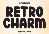 Retro Charm Font - Featured Image