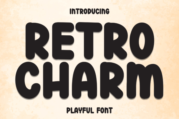 Retro Charm Font - Featured Image