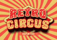 Retro Circus Font - Featured Image