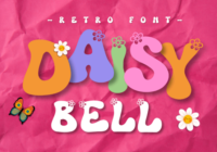 Retro Daisy Bell Font - Featured Image