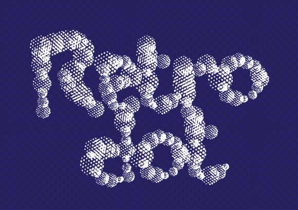 Retro Dot Font - Featured Image