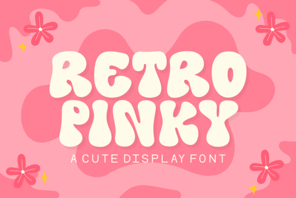 Retro Pinky Font - Featured Image